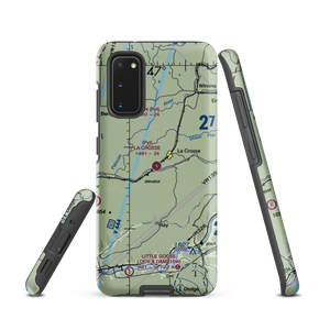 Lacrosse Municipal Airport (WA30) VFR Sectional Samsung Phone Case