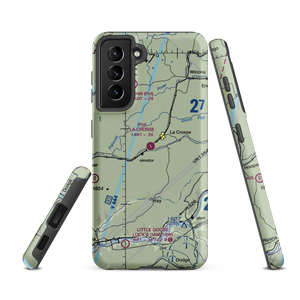 Lacrosse Municipal Airport (WA30) VFR Sectional Samsung Phone Case