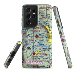 Lago Vista Tx Rusty Allen Airport (RYW) VFR Sectional Samsung Phone Case