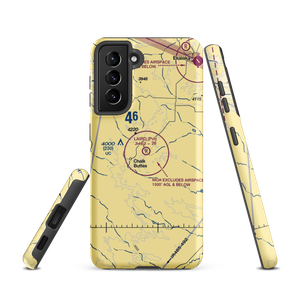 Laird Ranch Airport (MT05) VFR Sectional Samsung Phone Case