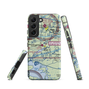 Lake Air Service Airport (LA32) VFR Sectional Samsung Phone Case