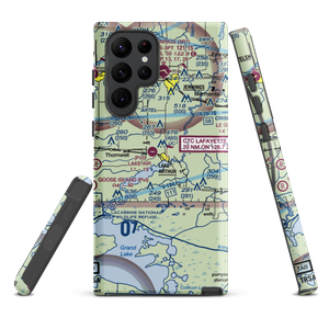 Lake Air Service Airport (LA32) VFR Sectional Samsung Phone Case