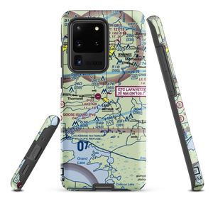 Lake Air Service Airport (LA32) VFR Sectional Samsung Phone Case