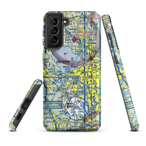 Lake Apopka South Seaplane Base (FD69) VFR Sectional Samsung Phone Case