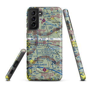 Lake Arthur Field (PN84) VFR Sectional Samsung Phone Case