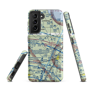 Lake Bay Gall Airport (0TS5) VFR Sectional Samsung Phone Case