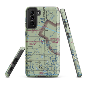 Lake Cochrane Seaplane Base (SD2) VFR Sectional Samsung Phone Case