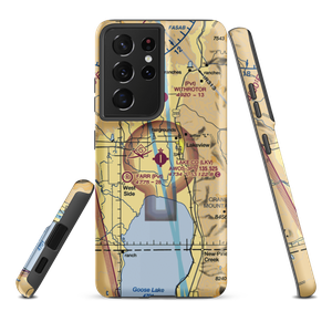 Lake County Airport (LKV) VFR Sectional Samsung Phone Case