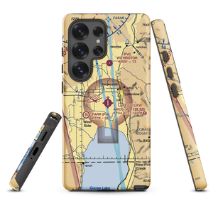 Lake County Airport (LKV) VFR Sectional Samsung Phone Case