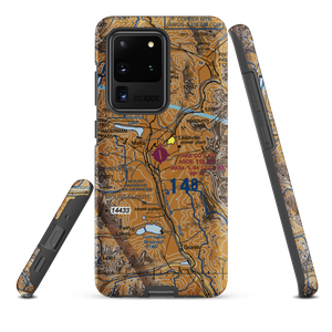Lake County Airport (LXV) VFR Sectional Samsung Phone Case