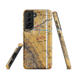 Lake Creek Ranch Airport (92CO) VFR Sectional Samsung Phone Case