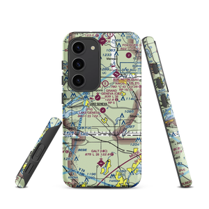 Lake Geneva Aire Estates Airport (WI89) VFR Sectional Samsung Phone Case
