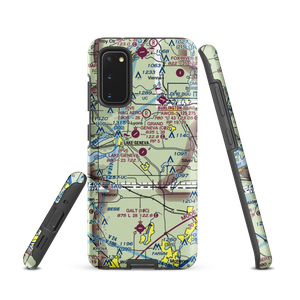 Lake Geneva Aire Estates Airport (WI89) VFR Sectional Samsung Phone Case