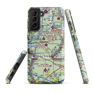 Lake Geneva Aire Estates Airport (WI89) VFR Sectional Samsung Phone Case