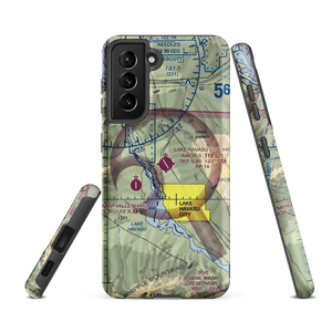 Lake Havasu City Airport (HII) VFR Sectional Samsung Phone Case