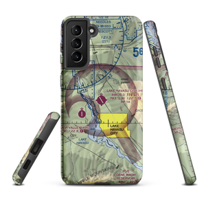 Lake Havasu City Airport (HII) VFR Sectional Samsung Phone Case