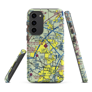 Lake in the Hills Airport (3CK) VFR Sectional Samsung Phone Case