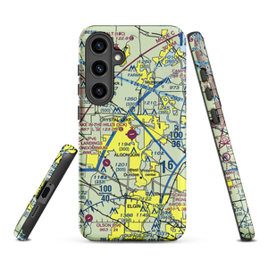 Lake in the Hills Airport (3CK) VFR Sectional Samsung Phone Case