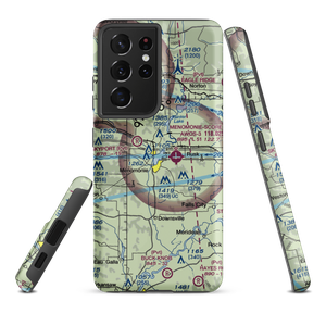 Lake Menomin Seaplane Base (WI04) VFR Sectional Samsung Phone Case