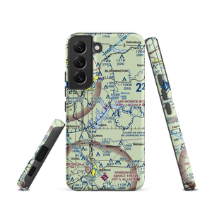 Lake Monroe Seaplane Base (07I) VFR Sectional Samsung Phone Case