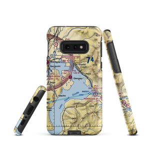 Lake Pend Oreille Seaplane Base (S96) VFR Sectional Samsung Phone Case