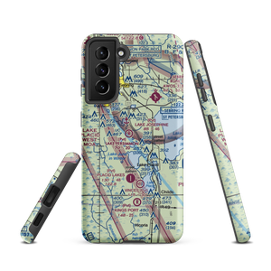 Lake Persimmon Airstrip (03FA) VFR Sectional Samsung Phone Case