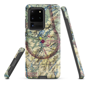 Lake Placid Airport (LKP) VFR Sectional Samsung Phone Case