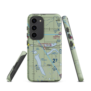 Lake Preston Municipal Airport (Y34) VFR Sectional Samsung Phone Case