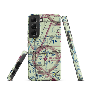 Lake Shafer Seaplane Base (I00) VFR Sectional Samsung Phone Case