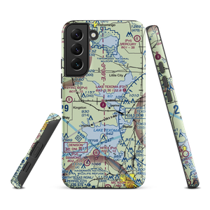 Lake Texoma State Park Airport (F31) VFR Sectional Samsung Phone Case