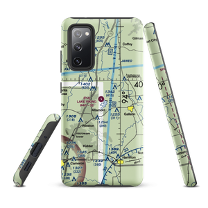 Lake Viking Airport (1MO3) VFR Sectional Samsung Phone Case