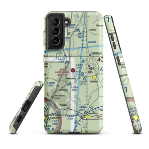 Lake Viking Airport (1MO3) VFR Sectional Samsung Phone Case