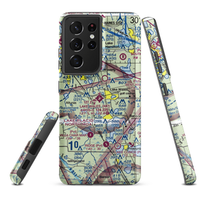 Lake Wales Municipal Airport (X07) VFR Sectional Samsung Phone Case