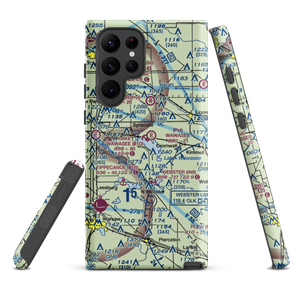 Lake Wawasee Seaplane Base (01D) VFR Sectional Samsung Phone Case