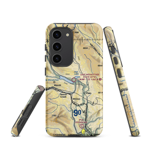 Lake Wenatchee State Airport (27W) VFR Sectional Samsung Phone Case