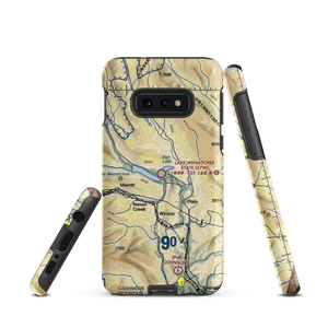 Lake Wenatchee State Airport (27W) VFR Sectional Samsung Phone Case