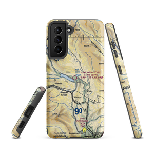 Lake Wenatchee State Airport (27W) VFR Sectional Samsung Phone Case