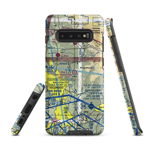 Lake Wohlford Resort Airport (8CL1) VFR Sectional Samsung Phone Case