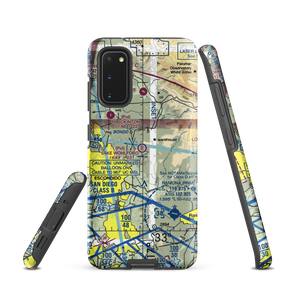 Lake Wohlford Resort Airport (8CL1) VFR Sectional Samsung Phone Case