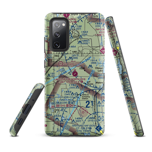 Lakes of the North Airport (4Y4) VFR Sectional Samsung Phone Case