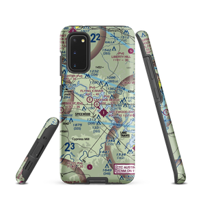 Lakeside Beach Airport (0XS6) VFR Sectional Samsung Phone Case
