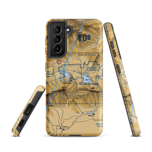 Lakeview Airport (MT46) VFR Sectional Samsung Phone Case