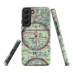 Lakeview-Airport-Griffith Field (13C) VFR Sectional Samsung Phone Case