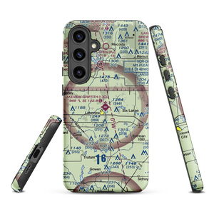 Lakeview-Airport-Griffith Field (13C) VFR Sectional Samsung Phone Case