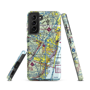 Lakewood Airport (N12) VFR Sectional Samsung Phone Case