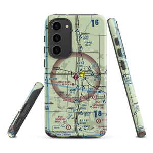 Lamar Municipal Airport (LLU) VFR Sectional Samsung Phone Case