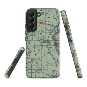 Lambert Fechter Municipal Airport (0Y4) VFR Sectional Samsung Phone Case