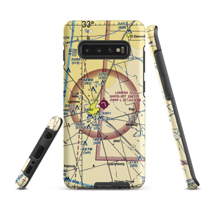 Lamesa Municipal Airport (LUV) VFR Sectional Samsung Phone Case