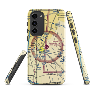 Lamesa Municipal Airport (LUV) VFR Sectional Samsung Phone Case