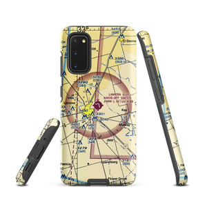 Lamesa Municipal Airport (LUV) VFR Sectional Samsung Phone Case